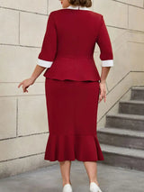 AOMEIDRESS Women’s Winter Office Wear Causal Business Dinner Outfit