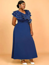 AOMEIDRESS Work Party Dress Grace Formal Dresses for Wedding Guests