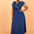 AOMEIDRESS Work Party Dress Grace Formal Dresses for Wedding Guests Navy / 0XL