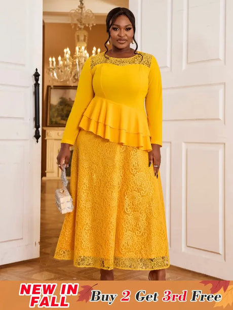 lace patchwork dresses for women