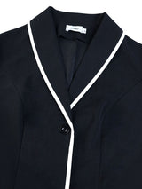 AOMEIDRESS Two Piece Set V Neck Top Slim Pants Casual Outings Wear