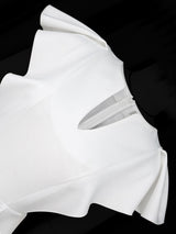 AOMEIDRESS Luxury Wedding Guest Dresses 2025 Party Gowns Ruffles Slit