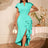 AOMEIDRESS Luxury Wedding Guest Dresses 2025 Party Gowns Ruffles Slit MintGreen / S