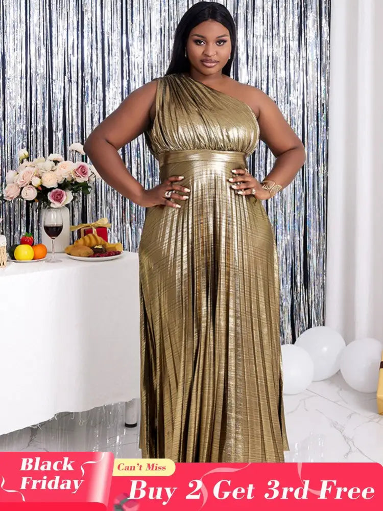 long gold party dresses