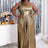 long gold party dresses