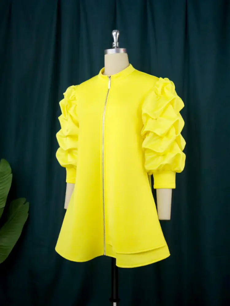 Plus Size Mini Dresses Loose Casual Ladies