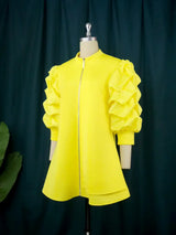 Plus Size Mini Dresses Loose Casual Ladies