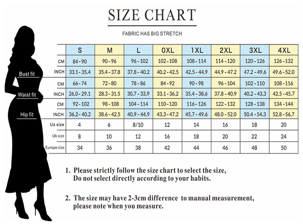 AOMEIDRESS SIZE