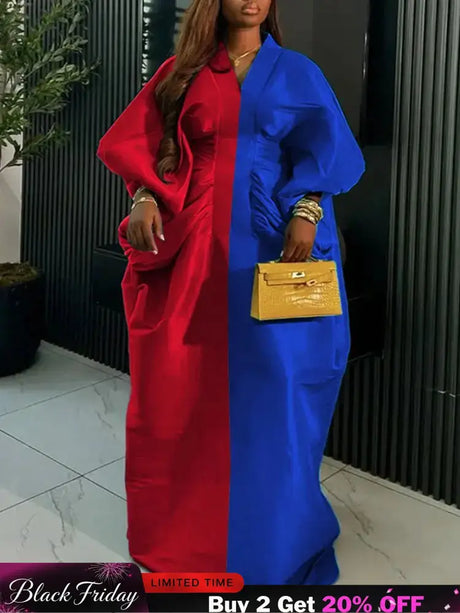Shiny Bubu Dresses African Women Traditional Africa Clothing Long Loose