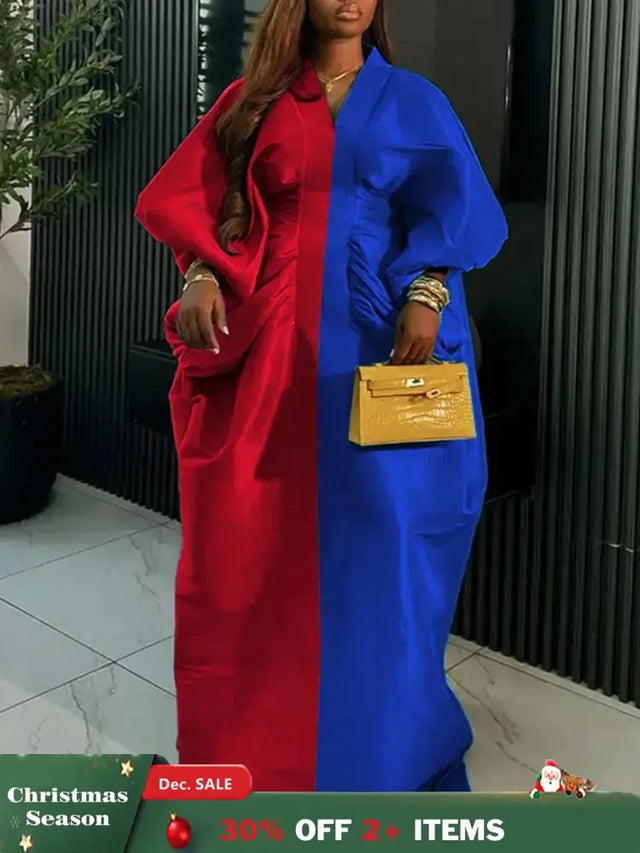 Shiny Bubu Dresses African Women Traditional Africa Clothing Long Loose