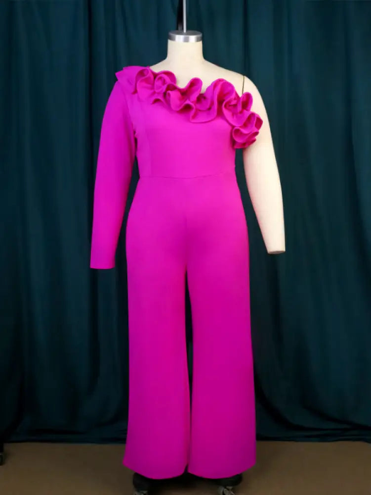 Women Elegant One Shoulder Jumpsuits For 2023