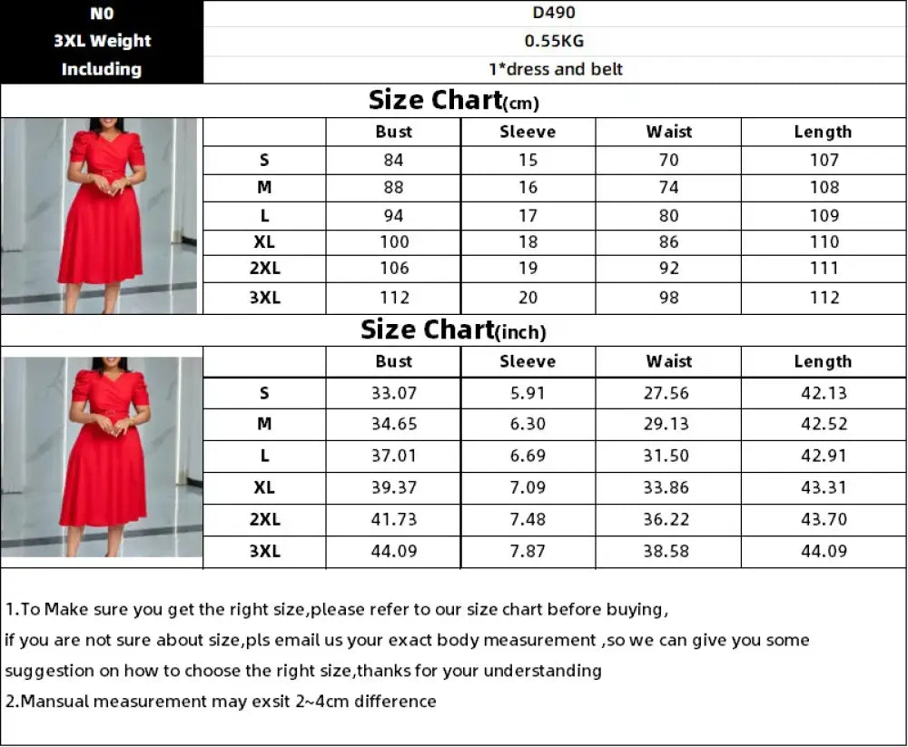 Women Pleated A Line Dresses V Neck Short Sleeves Classy Elegant Office